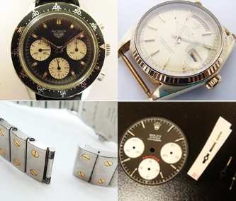 壊れた時計もOK!