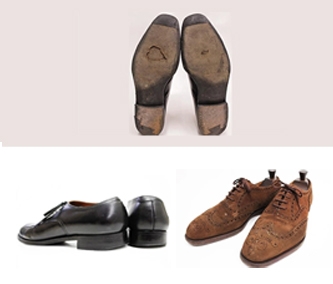 すり減った革靴もOK!