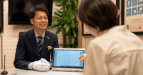 査定内容にご納得いただけなければキャンセルOK