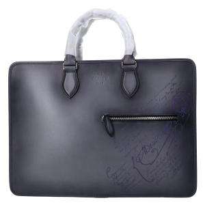 ベルルッティ グレー カリグラフィ ドゥジュール ブリーフケース 最新の買取相場ご紹介