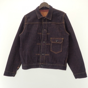 D4496 草木染め HINODE DENIM JACKET 最新の買取相場ご紹介