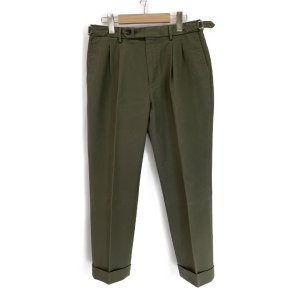 アングロ・イタリアン　オリーブ AI-L サイドアジャスター  スラックスパンツ 最新の買取相場ご紹介