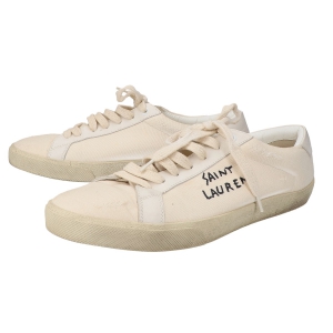 ロゴ刺繍 ダメージ加工ローカットスニーカー 最新の買取相場ご紹介