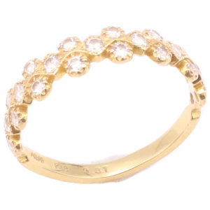 アーカー K18YG フローレント フラワー ダイヤモンド リング 最新の買取相場ご紹介