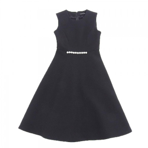 ヨーコチャン ブラック ウール パール フレアドレス 最新の買取相場ご紹介