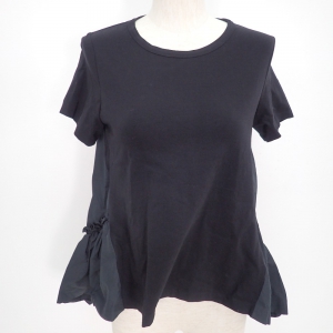 ヨーコチャン ブラック ヘム フレア トップス 最新の買取相場ご紹介