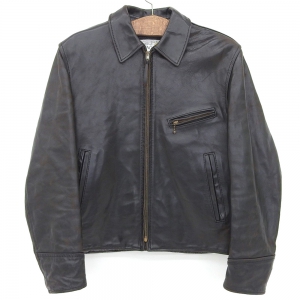 エアロレザー ブラック ハーフベルト ホースハイド トラッカージャケット 最新の買取相場ご紹介