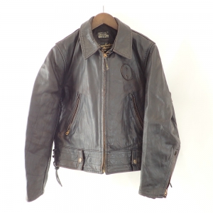 エアロレザー ホースハイド ポリスマン シングル ライダースジャケット 最新の買取相場ご紹介