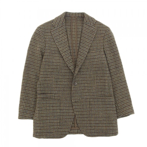 ドレイクス ブラウン×グリーン G10757 ウール ハウンドトゥース ジャケット 最新の買取相場ご紹介