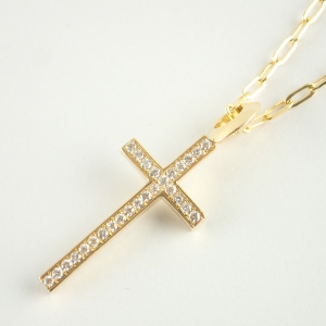 アイファニー K18YG フラットクロス ネックレス 最新の買取相場ご紹介