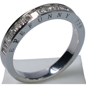 アイファニー 18KWG RG003 P&R ダイヤモンドリング 最新の買取相場ご紹介