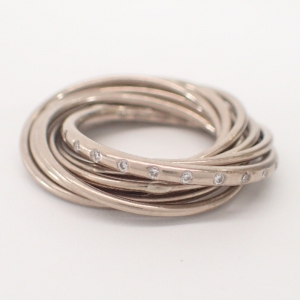 ハム K18WG 10連リング  最新の買取相場ご紹介