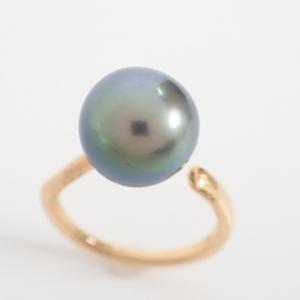 ハム K18YG ブラックリップパール リング 最新の買取相場ご紹介