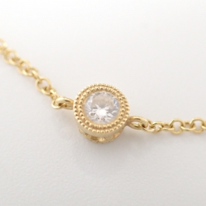 ハム K18YG 0.1ct 1Pダイヤ ブレスレット 最新の買取相場ご紹介