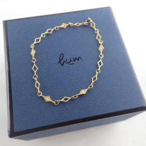 ハム K18 GBR2703 halo 4Pダイヤ ブレスレット 最新の買取相場ご紹介