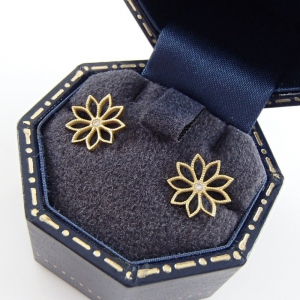 ハム K18 フラワーレース ピアス 最新の買取相場ご紹介