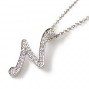 アイファニー Pt900 0.195ct イニシャルN ネックレス 最新の買取相場ご紹介