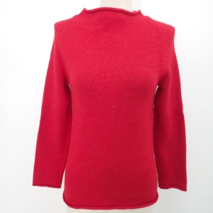 レッド ウール×シルク×カシミヤ ニット 最新の買取相場ご紹介
