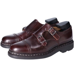 フォーティセカンドロイヤルハイランド ブラウン コードバン モンクストラップ シューズ 最新の買取相場ご紹介