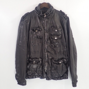 ニールバレット ブラック シワ加工 バルファローレザーライダースジャケット 最新の買取相場ご紹介