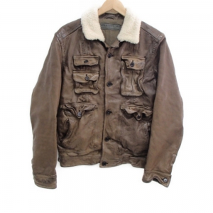 ニールバレット　ブラウン　バッファローレザー　ムートンボアカラージャケット 最新の買取相場ご紹介