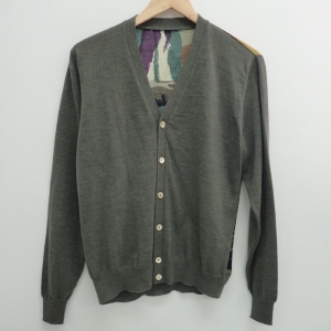 カーキ カシミヤシルク 切り返し ニットカーディガン 最新の買取相場ご紹介