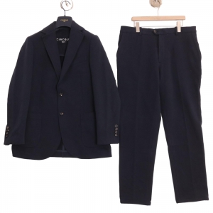 チルコロ1901 ネイビー ストレッチジャージー 2B セットアップ 最新の買取相場ご紹介