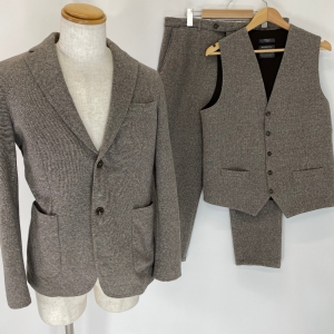 チルコロ1901 グレー コットン 3P セットアップ 最新の買取相場ご紹介