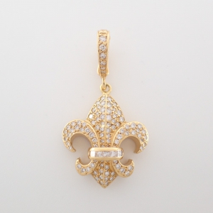 18KYG FDH フルダイヤ ペンダントトップ 10.3g 最新の買取相場ご紹介