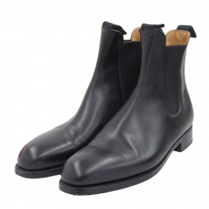 705 ブラック レザー チェルシーブーツ 最新の買取相場ご紹介