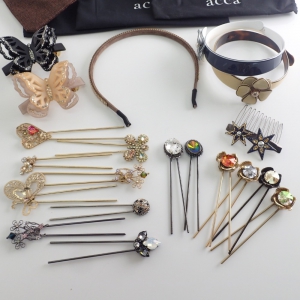 アッカ かんざし14点･カチューシャ3点･コーム1点･バレッタ2点 計20点 最新の買取相場ご紹介