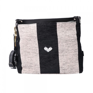 ピアニッシモ グレー×ブラック ショルダーバッグ e 最新の買取相場ご紹介