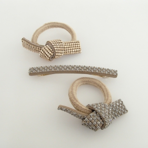 アッカ ビジュー ドレスポニー・バレッタ 計3点 最新の買取相場ご紹介