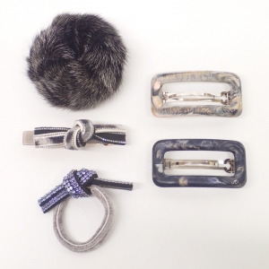 アッカ ミンクシュシュ・バレッタ・ヘアゴム 計5点 最新の買取相場ご紹介