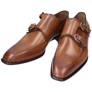 ステファノ・ブランキーニ スクエアトゥ ダブルモンクシューズ 最新の買取相場ご紹介