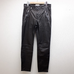 アレキサンダーマックイーン ブラック ラムレザーパンツ 最新の買取相場ご紹介