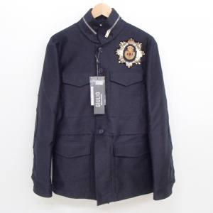アレキサンダーマックイーン ネイビー ワッペン付きミリタリージャケット 最新の買取相場ご紹介