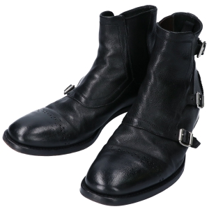 アレキサンダーマックイーン ブラック ダブルモンクストラップ ショートブーツ 最新の買取相場ご紹介