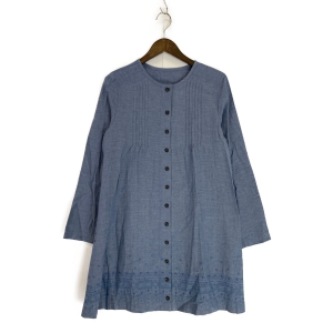 マドモアゼルノンノン コットン タック入り 刺繍 シャツワンピース 最新の買取相場ご紹介