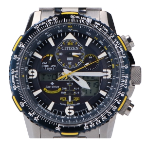 JY8078-52L プロマスター SKY-エコドライブ電波時計 ブルーエンジェルスモデル 最新の買取相場ご紹介