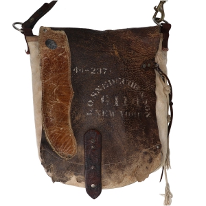 ジュディオウガーデザイン レザー×キャンバス ショルダーバッグ 最新の買取相場ご紹介