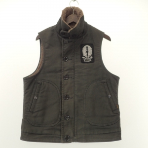 カーキ コットン 裏ボア N-1 デッキベスト 最新の買取相場ご紹介