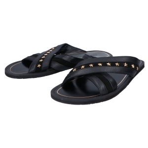 ブラック フラットスター スタッズサンダル 最新の買取相場ご紹介