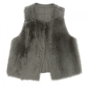 グレー リバーシブルムートンベスト/ジレ 最新の買取相場ご紹介