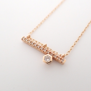 ヒロタカ K10 2.0g D0.11Ct ダイヤ ロングバー ネックレス 最新の買取相場ご紹介