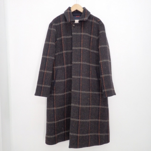 パラスパレス ローモンド杢チェックステンカラーコート 最新の買取相場ご紹介