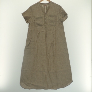 パラスパレス リネン混イタリアンカラーワンピース 最新の買取相場ご紹介