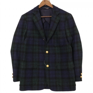 ブルックスブラザーズ×ハリスツイード REGENT FIT チェック 金釦ブレザー 最新の買取相場ご紹介