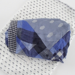 ギンガムチェック柄 ウールカシミヤ 大判ショール(ストール) 最新の買取相場ご紹介