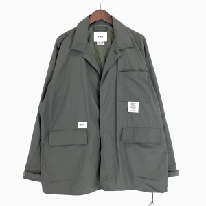 201TQDT-JKM01 20AW オリーブ サプレックスナイロン ラペルジャケット 最新の買取相場ご紹介